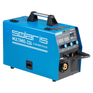 Инвертор сварочный Solaris Multimig-226 2 в 1