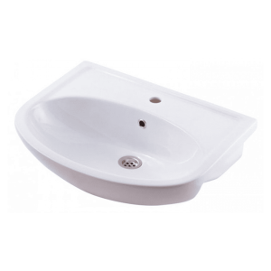 Тумба напольная Акваль Карина 60 дуб сонома с умывальником Rosa Уют 60