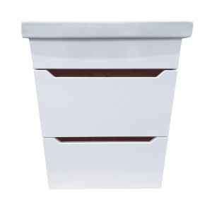 Тумба подвесная Idea Como Нова Колор 60 с раковиной Cersanit Moduo 60