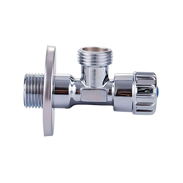 Вентиль Vieir VER58 угловой хромированный 1/2