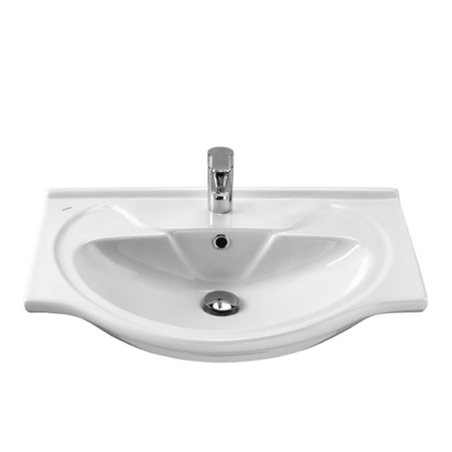 Тумба напольная Idea Нова Рио 60 с умывальником Santek Байкал-60