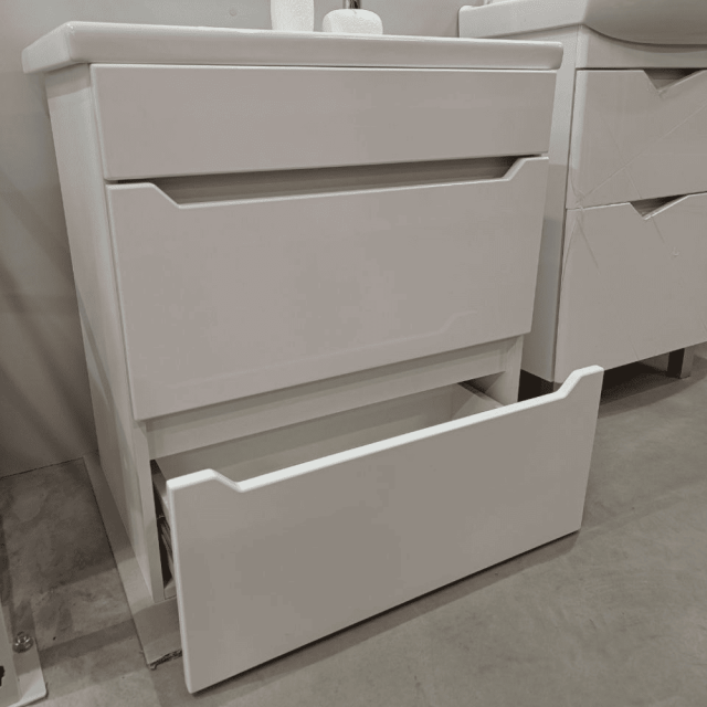 Тумба напольная Idea Нова Квадро 60 с умывальником Cersanit Como-60