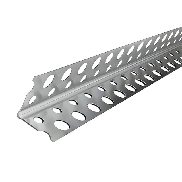 Уголок перфорированный алюминиевый PlanMetall 0.25*0.25 мм 2.5 м