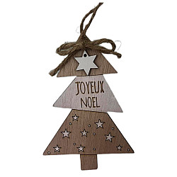 Подвеска елочная Market Union Gold Tree MU0296 11.5*8.5 см