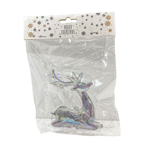 Подвеска Market Union Crystal Deer HE2207B-186 8.5*6*9 см