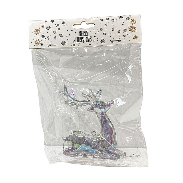 Подвеска Market Union Crystal Deer HE2207B-186 8.5*6*9 см