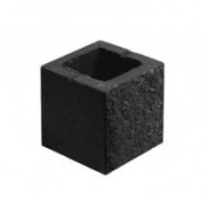 Камень бетонный доборный лицевой 1КБДЛ-ЦП-3-К п 6 черный
