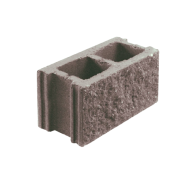Камень бетонный обычный лицевой 1КБОЛ-ЦП-1-к п 4 красный 2%