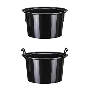 Кашпо Idea Мозаика М3409 со вставкой кремовый 340*390 мм