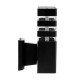 Светильник Luazon Lighting Стиль настенный 1*E27*60 Вт пластик вверх черный Светильник Luazon Lighting Стиль настенный 1*E27*60 Вт пластик вверх черный
