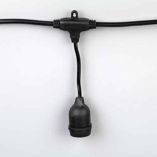 Гирлянда Luazon Lighting Белт Лайт Ретро Spec темная нить 10 м Гирлянда Luazon Lighting Белт Лайт Ретро Spec темная нить 10 м