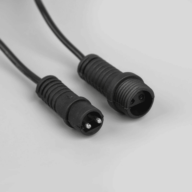 Гирлянда Luazon Lighting Белт Лайт Decor темная нить белое свечение 10 ламп 5 м