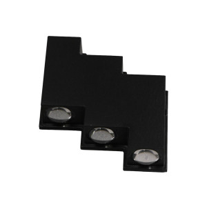 Светильник Луч FSD-011 фасадный 6 Вт 3000К 3 луча IP65 220 В металл черный