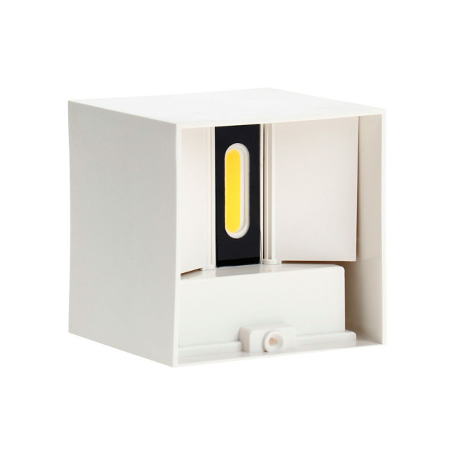 Светильник Куб FSD-063 фасадный 6 Вт 3000К регулирующий луч IP65 220 В пластик белый