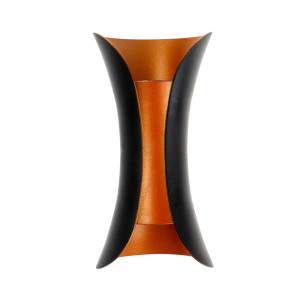 Светильник Элегант FSD-035 фасадный 10Вт 3000К 1 луч IP65 220В пластик черно-золотой