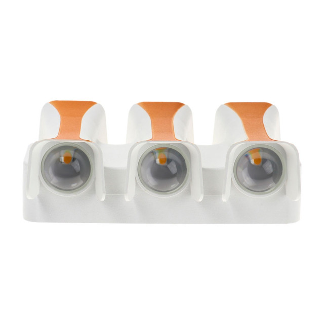 Светильник Элегант FSD-042 фасадный 6 Вт 3000К 3 луча IP65 220 В пластик белый