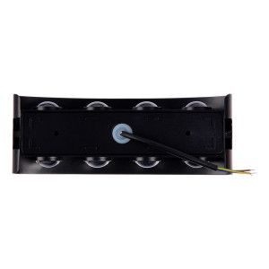 Светильник Полусфера FSD-100 фасадный 8 Вт 3000К 4 луча IP65 220 В металл черный