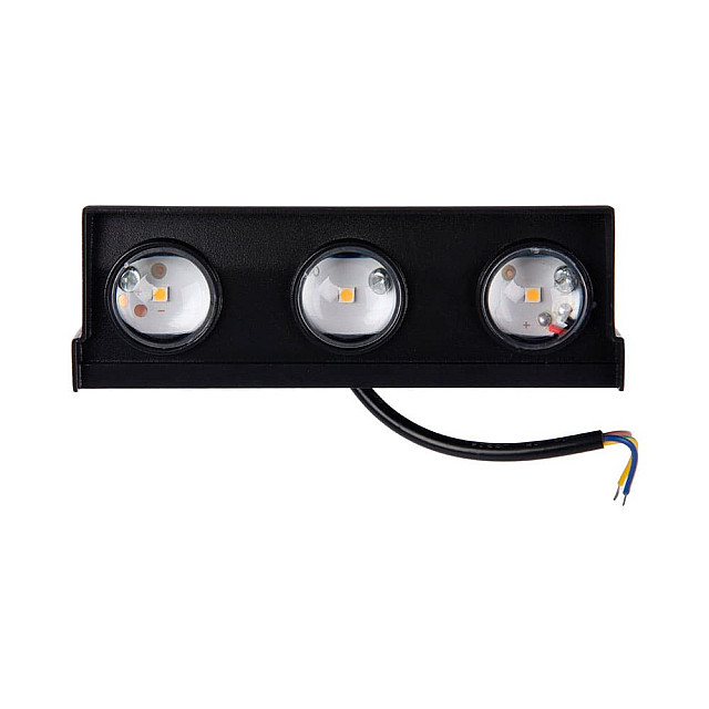 Светильник Каскад FSD-093 фасадный 3 Вт 3000К 3 луча IP65 220 В металл черный