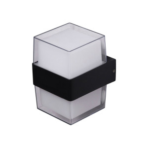 Светильник Гранд двойной FSD-083 фасадный 10 Вт 3000К IP65 220 В металл черный