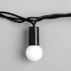 Гирлянда Luazon Lighting Нить Шарики уличная белый свет 10 м