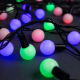 Гирлянда Luazon Lighting Нить Шарики уличная мульти свет 10 м