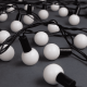 Гирлянда Luazon Lighting Нить Шарики уличная мульти свет 10 м