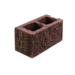 Камень бетонный угловой лицевой 1КБУЛ-ЦП-1-2К п 7 коричневый 2%