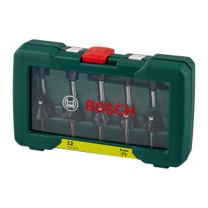 Набор фрез Bosch 2607019466 8 мм 12 шт