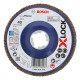 Круг лепестковый Bosch X-Lock 2608619209 125*22.2 мм G40 плоский Круг лепестковый Bosch X-Lock 2608619209 125*22.2 мм G40 плоский