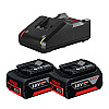 Набор аккумулятор Bosch GBA Professional 2 шт с зарядным устройством Bosch GAL 1880 CV