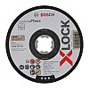 Круг отрезной Bosch X-LOCK Standard for Inox для нержавеющей стали 125*1.6*22.2 мм