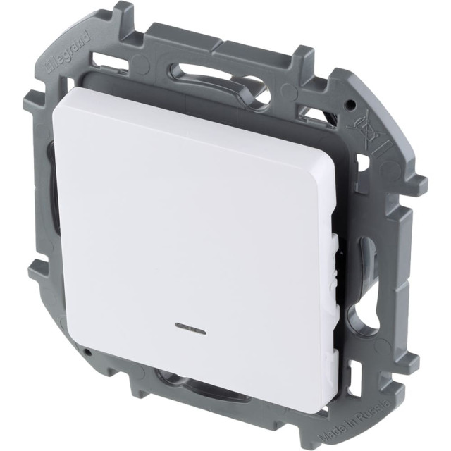 Выключатель с подсветкой Legrand Inspiria 673610 белый Выключатель с подсветкой Legrand Inspiria 673610 белый