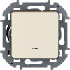 Выключатель Legrand Inspiria с подсветкой 673611 слоновая кость