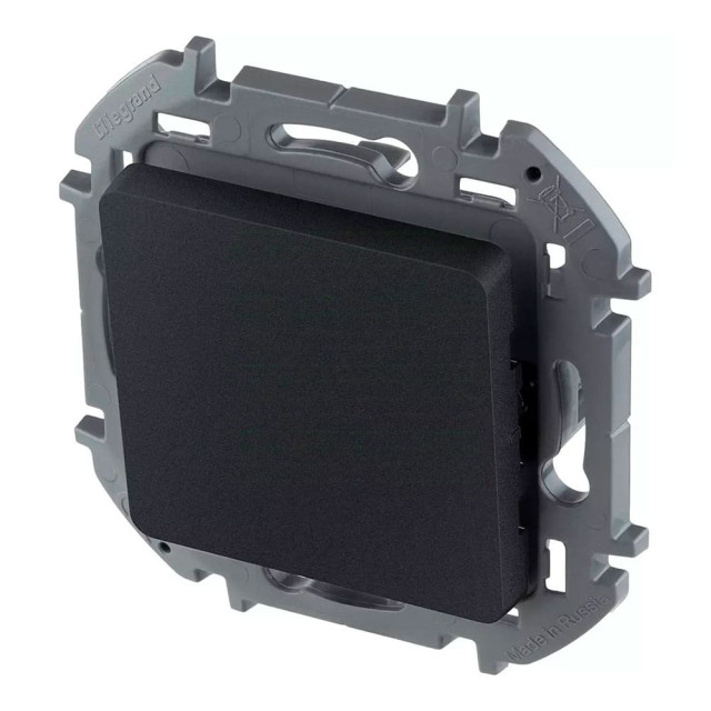 Переключатель Legrand Inspiria 673653 на 2 направления антрацит