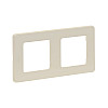Рамка Legrand Inspiria 673941 2 поста слоновая кость