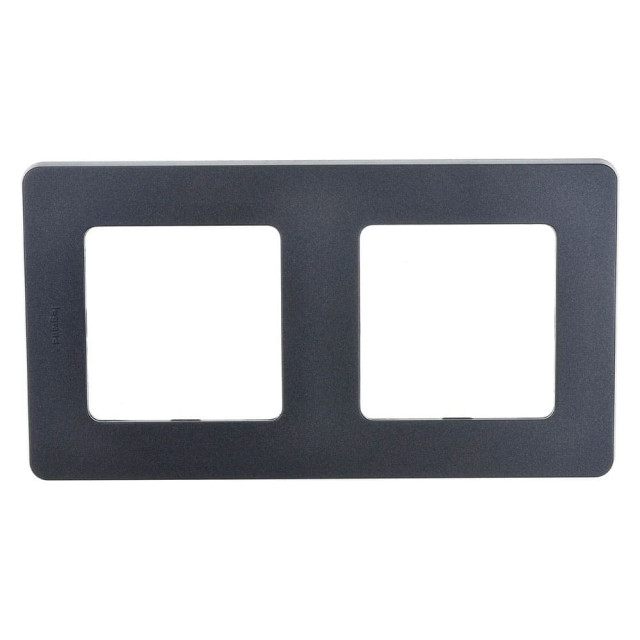 Рамка Legrand Inspiria 673943 2 поста антрацит