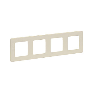 Рамка Legrand Inspiria 673961 4 поста слоновая кость
