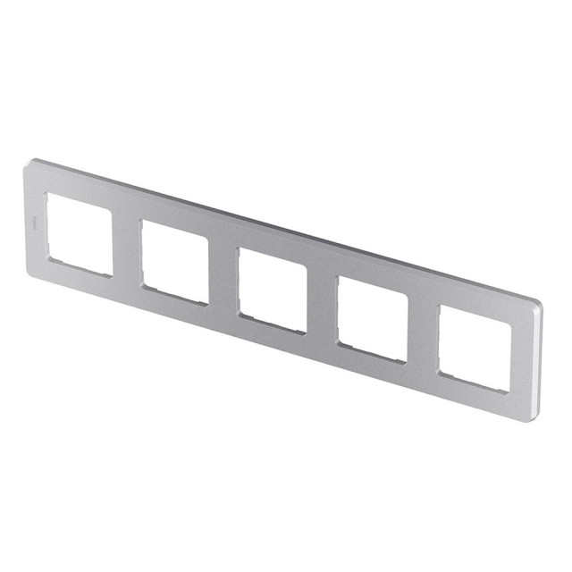 Рамка Legrand Inspiria 673972 5 постов алюминий