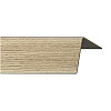 Уголок Rico Moulding №155 с тиснением бук натуральный 40*40*2700 мм