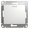 Выключатель Schneider Electric Glossa GSL000113 1-клавишный с подсветкой белый