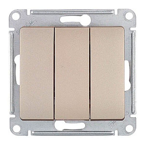 Выключатель Schneider Electric Glossa GSL000431 3 клавиши титан
