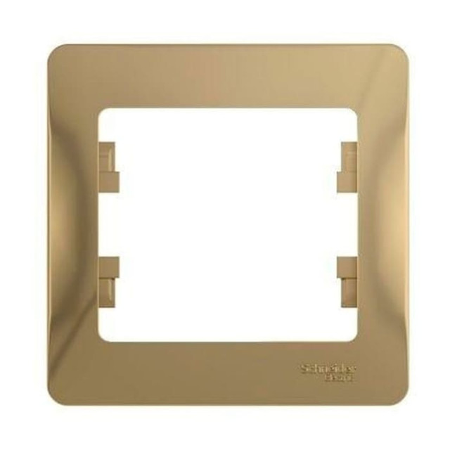 Рамка Schneider Electric Glossa GSL000401 1 пост титан