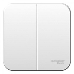 Выключатель Schneider Electric Blanca BLNVA105011 2 клавиши белый