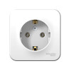 Розетка Schneider Electric Blanca BLNRA010111 с заземлением без шторок 16А 250В белая