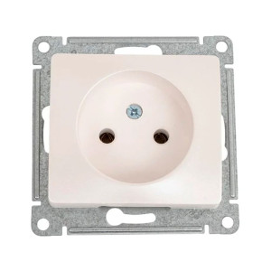 Розетка Schneider Electric Glossa GSL000641 без заземления перламутр