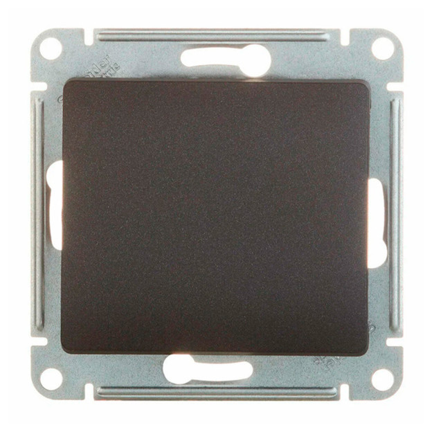 Выключатель проходной Schneider Electric Glossa GSL000761 1 клавиша антрацит