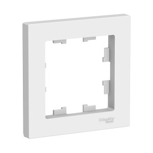 Рамка Schneider Electric AtlasDesign ATN000101 1-пост белая