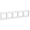 Рамка Schneider Electric AtlasDesign ATN000105 5 постов белая