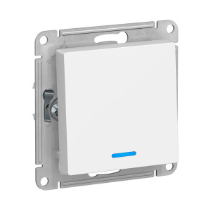 Выключатель Schneider Electric AtlasDesign ATN000113 с подсветкой белый