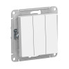 Выключатель Schneider Electric AtlasDesign ATN000131 3-клавиши белый